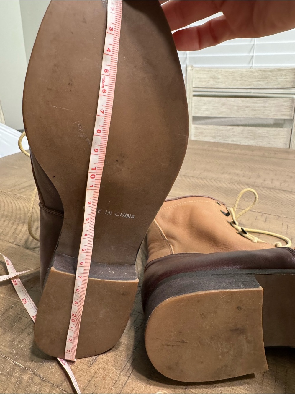 Jeffrey Campbell Lace Up Vintage Showpony Leather Boots|6.5|EU37|Fall,Grunge - Picture 5 of 7
